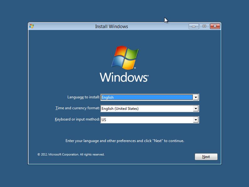 Cara Install Ulang Windows 7